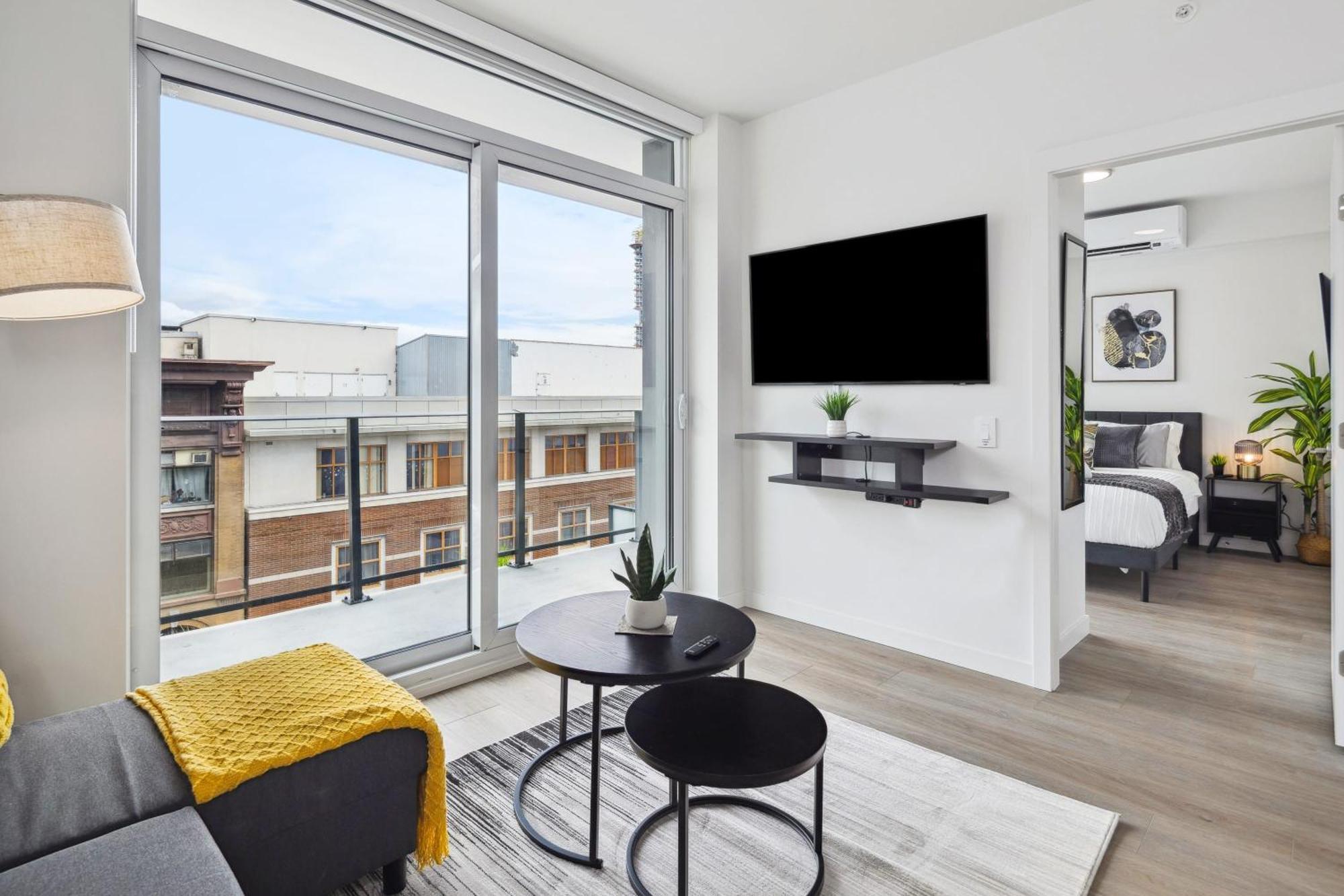 Brand New City Apt In Downtown וונקובר מראה חיצוני תמונה